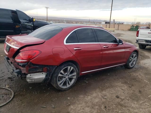 2016 Mercedes-Benz C 300 4matic