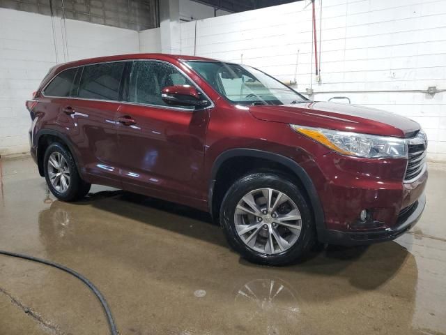 2015 Toyota Highlander LE