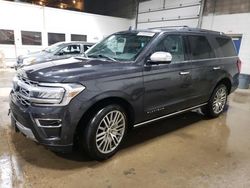 Salvage cars for sale at Blaine, MN auction: 2022 Ford Expedition Platinum