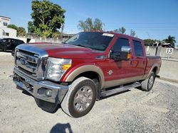 Salvage cars for sale at Opa Locka, FL auction: 2014 Ford F350 Super Duty