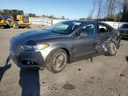 Salvage cars for sale at Dunn, NC auction: 2013 Ford Fusion Titanium