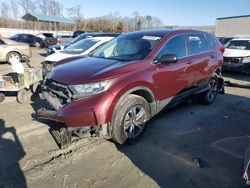 Salvage cars for sale at Spartanburg, SC auction: 2018 Honda CR-V LX