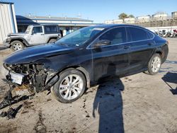 Salvage cars for sale at Tulsa, OK auction: 2015 Chrysler 200 Limited