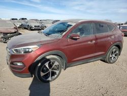 Salvage cars for sale at Greenwood, NE auction: 2016 Hyundai Tucson Limited