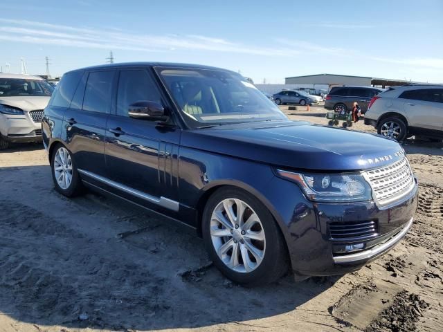 2017 Land Rover Range Rover HSE