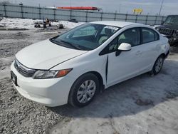 Honda Civic lx salvage cars for sale: 2012 Honda Civic LX