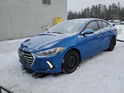 Salvage cars for sale at Cookstown, ON auction: 2017 Hyundai Elantra SE