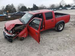 Nissan Frontier Crew cab xe salvage cars for sale: 2000 Nissan Frontier Crew Cab XE