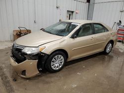 Salvage cars for sale at Franklin, WI auction: 2012 Toyota Camry Base