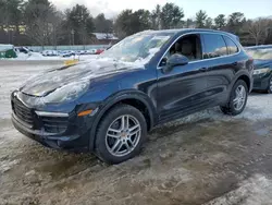 Salvage cars for sale at Mendon, MA auction: 2016 Porsche Cayenne