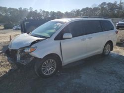 Salvage cars for sale from Copart Ellenwood, GA: 2017 Toyota Sienna XLE