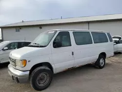 Ford Econoline e350 Super Duty Vehiculos salvage en venta: 2001 Ford Econoline E350 Super Duty Wagon