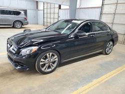 Salvage cars for sale at Mocksville, NC auction: 2018 Mercedes-Benz C300