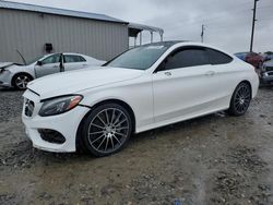 Salvage cars for sale at Tifton, GA auction: 2017 Mercedes-Benz C300