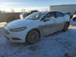 Ford Fusion salvage cars for sale: 2017 Ford Fusion S Hybrid