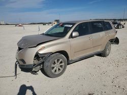 Salvage cars for sale at auction: 2011 Toyota Highlander Base