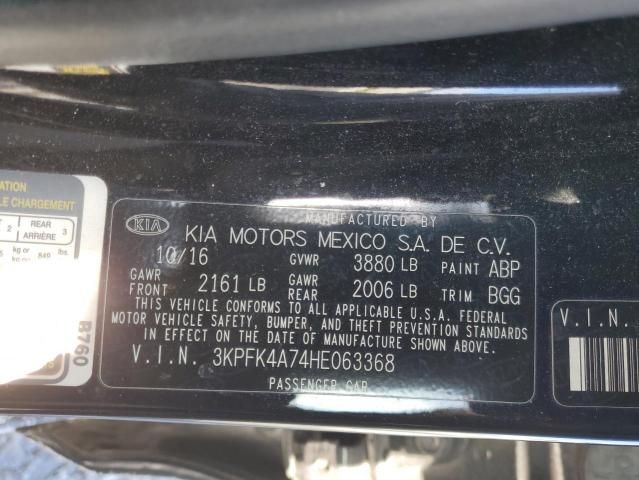 2017 KIA Forte LX