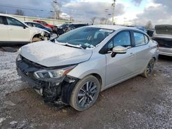 Salvage cars for sale from Copart Central Square, NY: 2021 Nissan Versa SV