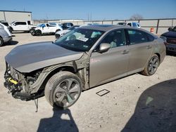 Salvage cars for sale at Haslet, TX auction: 2018 Honda Accord Touring