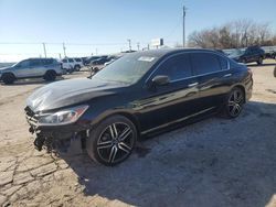 Salvage cars for sale at Oklahoma City, OK auction: 2017 Honda Accord Sport Special Edition