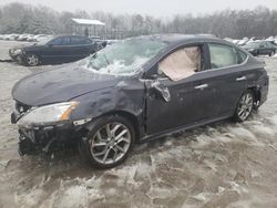 Salvage cars for sale at Charles City, VA auction: 2015 Nissan Sentra S