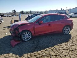 Salvage cars for sale at Vallejo, CA auction: 2015 Mazda 3 Grand Touring