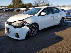 Salvage cars for sale at Finksburg, MD auction: 2014 Toyota Corolla L