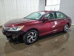 Salvage cars for sale from Copart Central Square, NY: 2016 Honda Accord LX