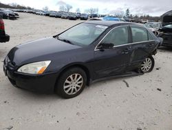 Salvage cars for sale at West Warren, MA auction: 2004 Honda Accord LX