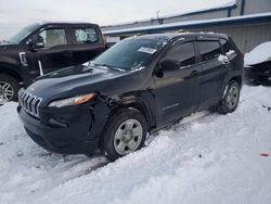 Salvage cars for sale at Wayland, MI auction: 2014 Jeep Cherokee Sport