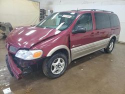 Pontiac Montana salvage cars for sale: 2005 Pontiac Montana Luxury