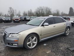 Audi a8 salvage cars for sale: 2008 Audi A8 L Quattro