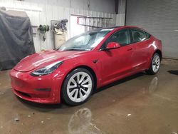 Salvage cars for sale at Elgin, IL auction: 2023 Tesla Model 3