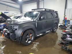 Salvage cars for sale at West Mifflin, PA auction: 2023 Land Rover Defender 130 SE