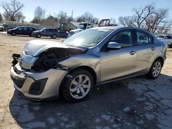 Salvage cars for sale at Wichita, KS auction: 2011 Mazda 3 I