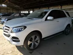 Mercedes-Benz salvage cars for sale: 2017 Mercedes-Benz GLE 350