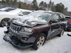 Salvage cars for sale at Mendon, MA auction: 2015 Jeep Compass Sport