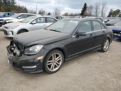 Salvage cars for sale at auction: 2013 Mercedes-Benz C 250