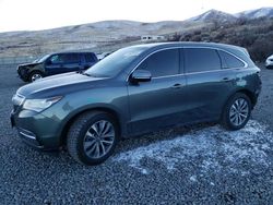 Vehiculos salvage en venta de Copart Reno, NV: 2014 Acura MDX Technology