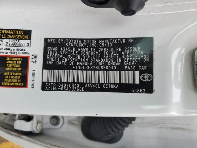 2011 Toyota Camry Base