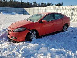 Salvage cars for sale at Windham, ME auction: 2016 Dodge Dart SXT