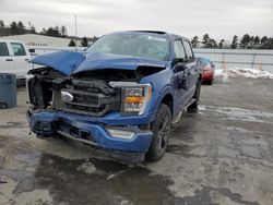 Salvage cars for sale at Windham, ME auction: 2022 Ford F150 Supercrew