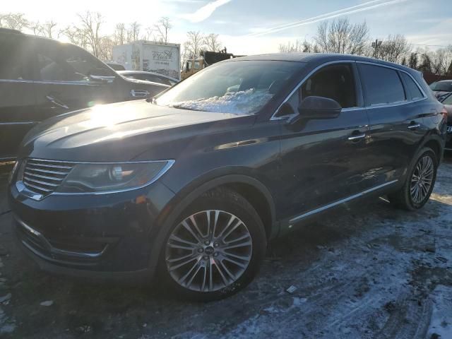 2017 Lincoln MKX Reserve