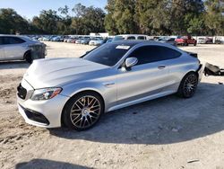 Salvage cars for sale at Ocala, FL auction: 2017 Mercedes-Benz C 63 AMG-S