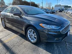 Ford Vehiculos salvage en venta: 2019 Ford Fusion SE