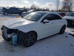 Mercedes-Benz salvage cars for sale: 2020 Mercedes-Benz CLA 250 4matic