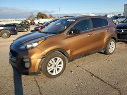 Salvage cars for sale at auction: 2017 KIA Sportage LX