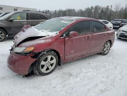 Salvage cars for sale at Cookstown, ON auction: 2008 Honda Civic LX