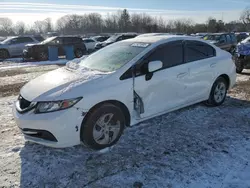 Salvage cars for sale from Copart Chalfont, PA: 2014 Honda Civic LX