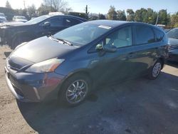 Toyota salvage cars for sale: 2013 Toyota Prius V